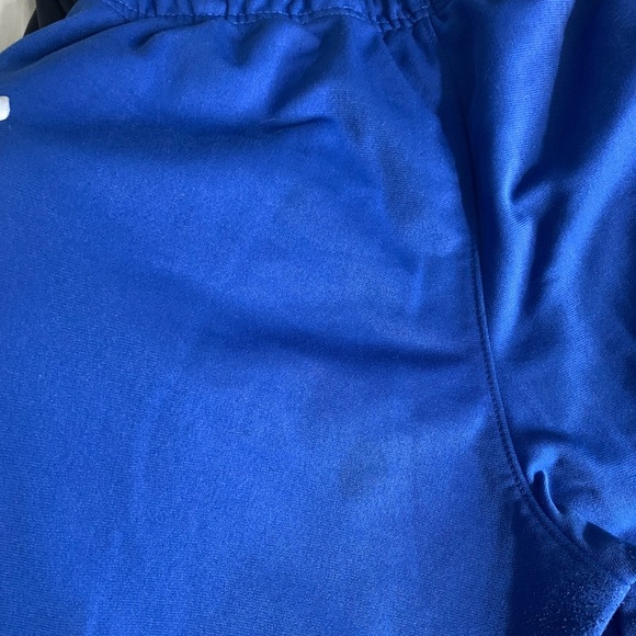 Cat & Jack Kids' Blue and Black Athletic Track Pants with Reinforced Knees - Picture 11 of 12